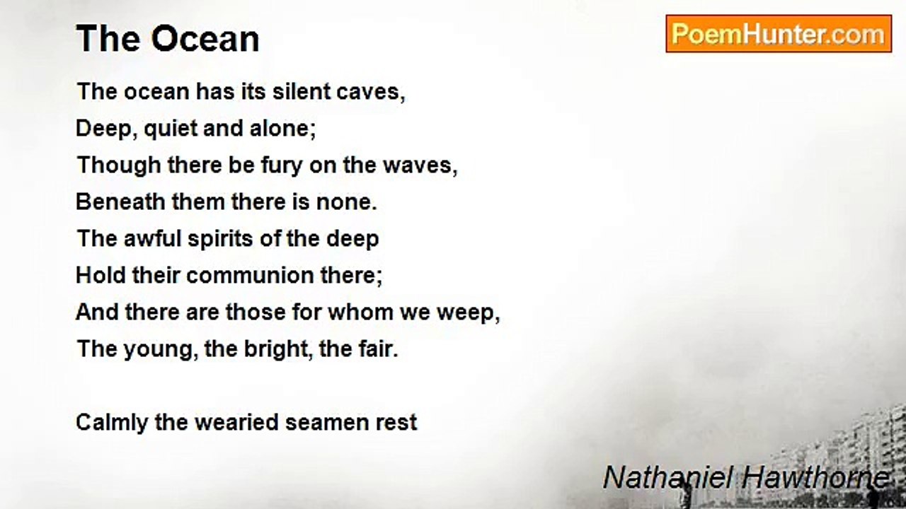 Nathaniel Hawthorne - The Ocean