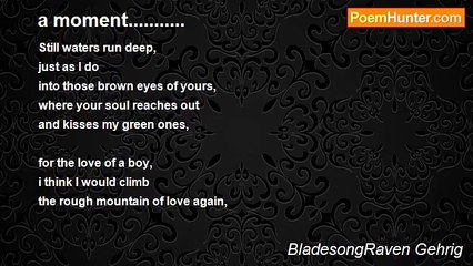 BladesongRaven Gehrig - a moment...........