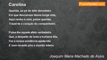 Joaquim Maria Machado de Assis - Carolina