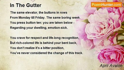 April Avalon - In The Gutter