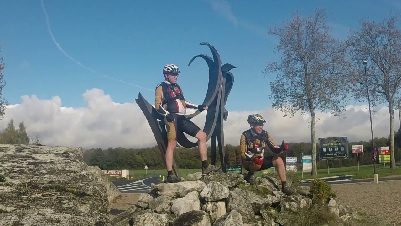 Rando de sainte maure de touraine, les p'tits lu