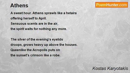 Kostas Karyotakis - Athens