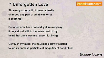 Bonnie Collins - ** Unforgotten Love