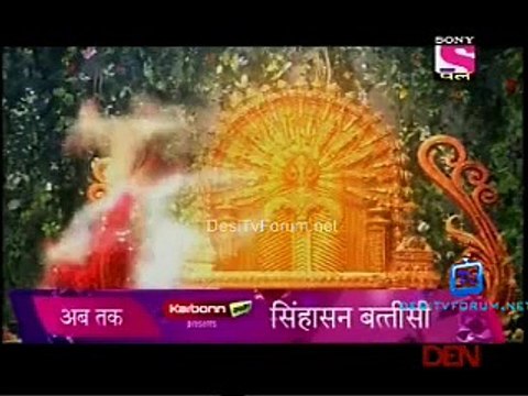 Singhasan Battisi 10th November 2014 Video Watch Online pt1