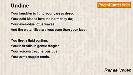 Renee Vivien - Undine