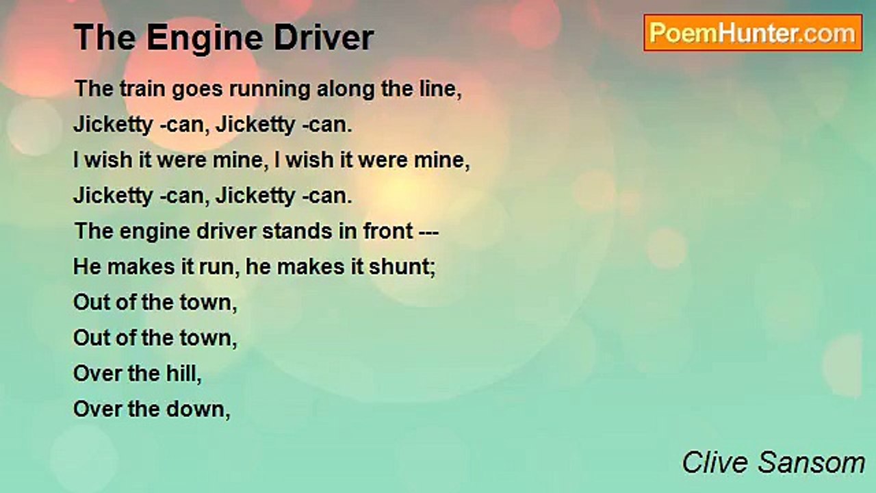 Clive Sansom - The Engine Driver
