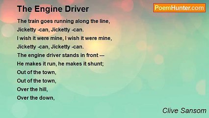 Clive Sansom - The Engine Driver