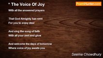 Seema Chowdhury - The Voice Of Joy