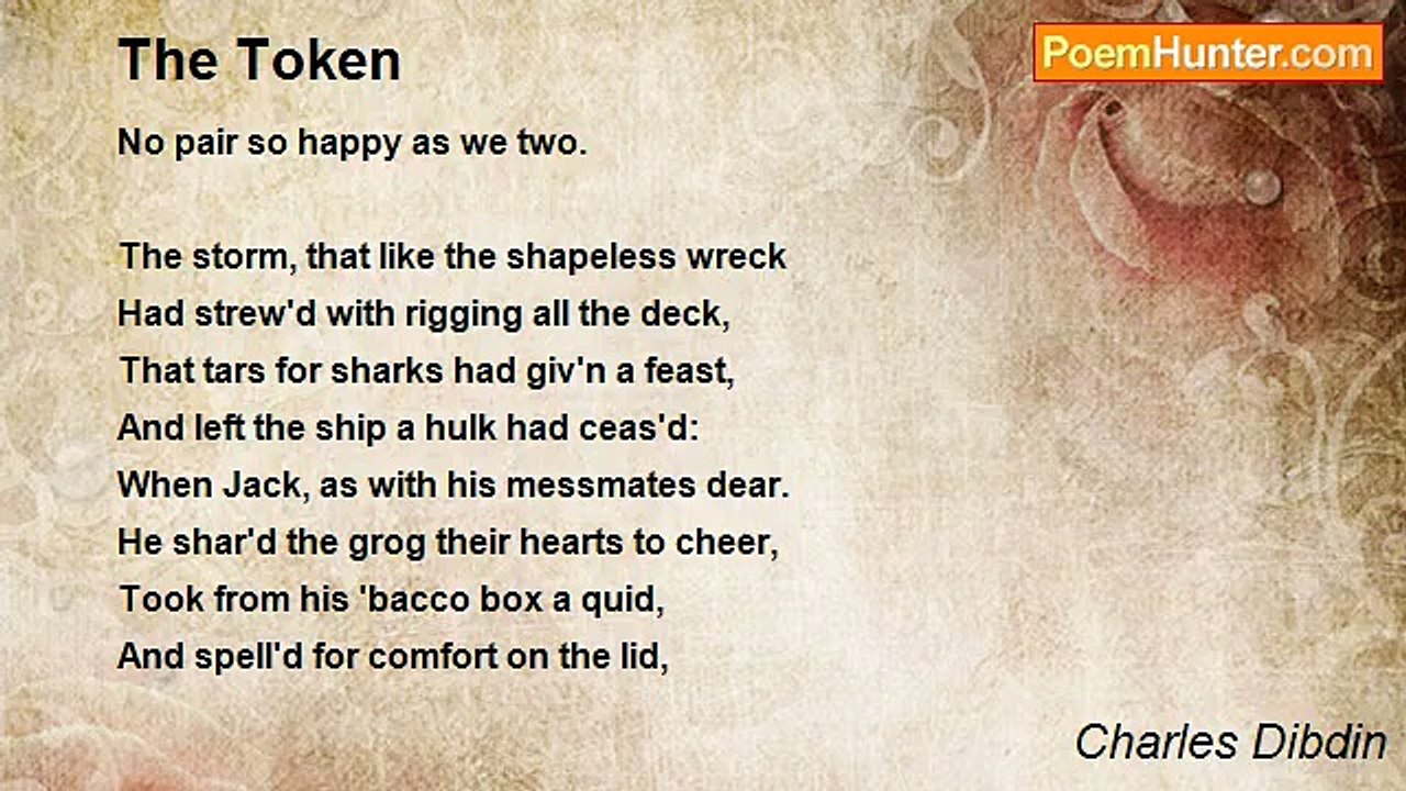 Charles Dibdin - The Token