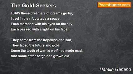 Hamlin Garland - The Gold-Seekers