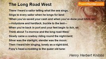 Henry Herbert Knibbs - The Long Road West