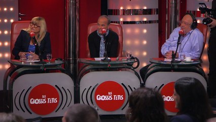 Laurent Ruquier et ses Grosses Têtes en intéraction avec le public