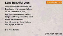 Don Juan Tenorio - Long Beautiful Legs