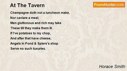 Horace Smith - At The Tavern