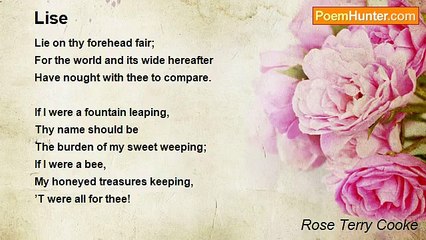 Rose Terry Cooke - Lise