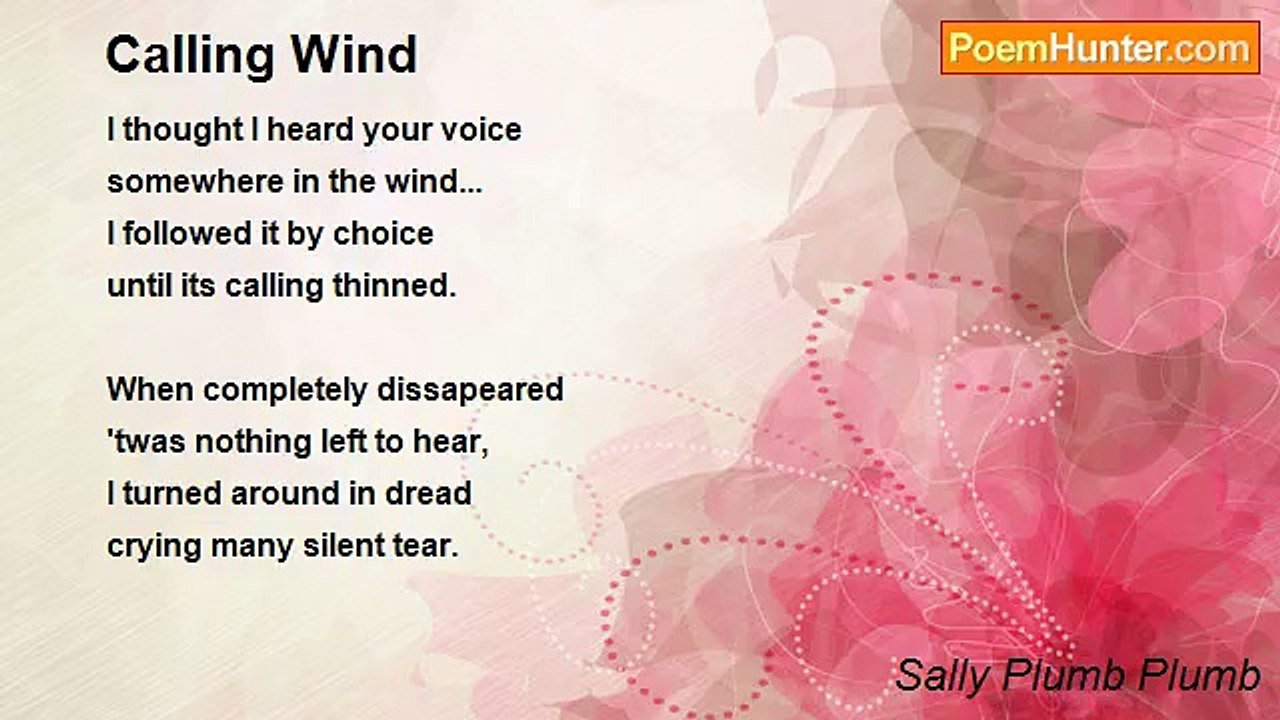 Sally Plumb Plumb - Calling Wind