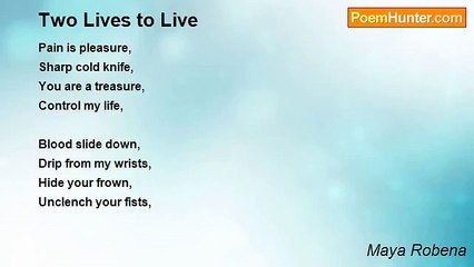 Maya Robena - Two Lives to Live