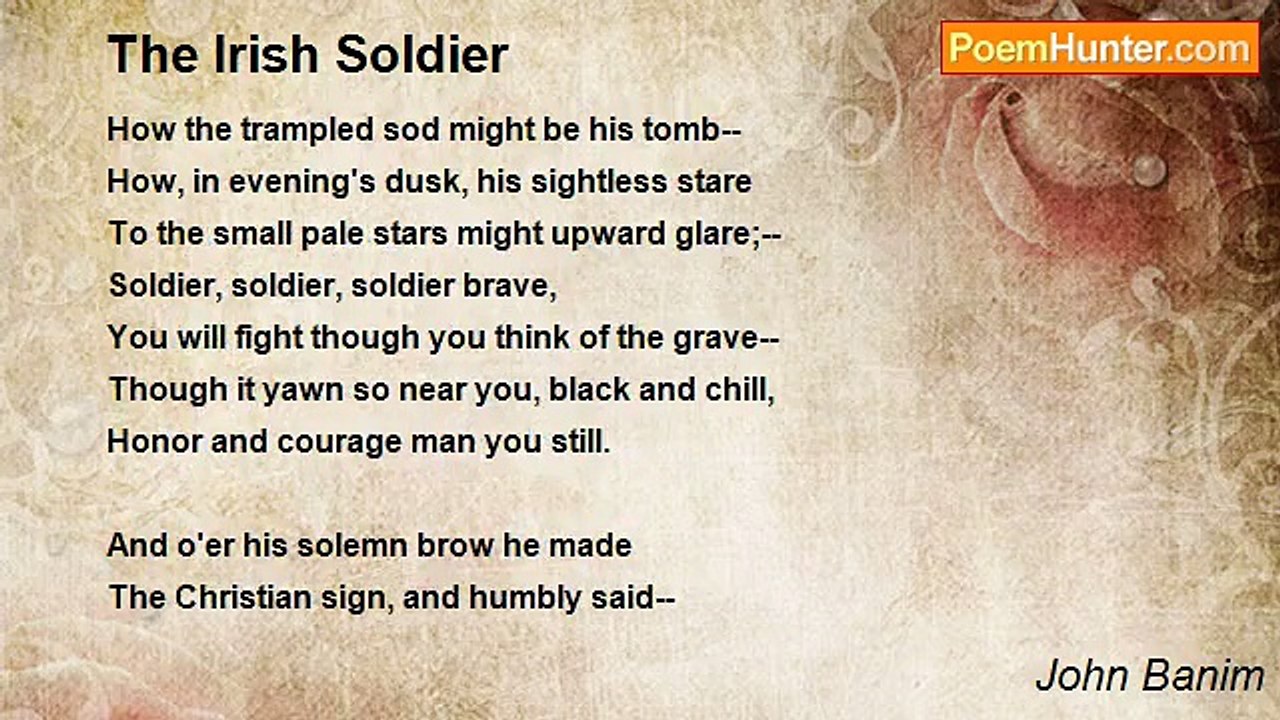John Banim - The Irish Soldier