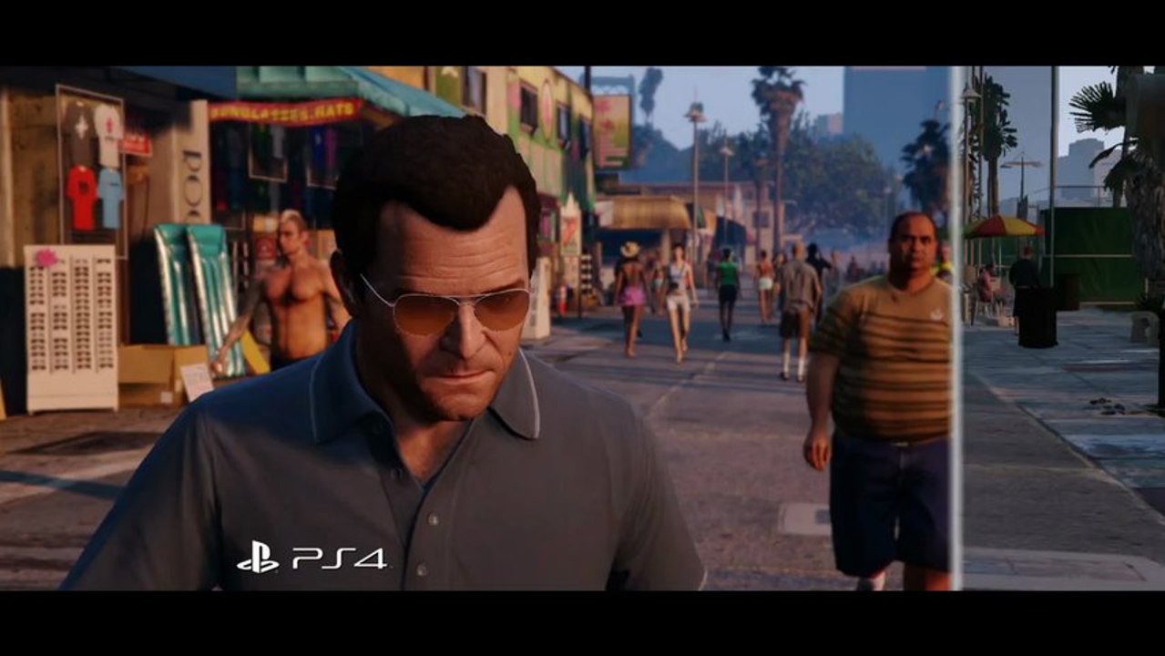 GTA 5 : PS3 vs PS4