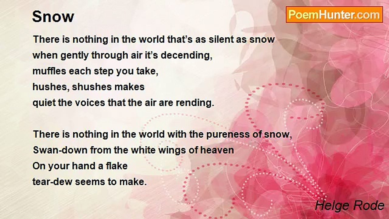 Helge Rode - Snow