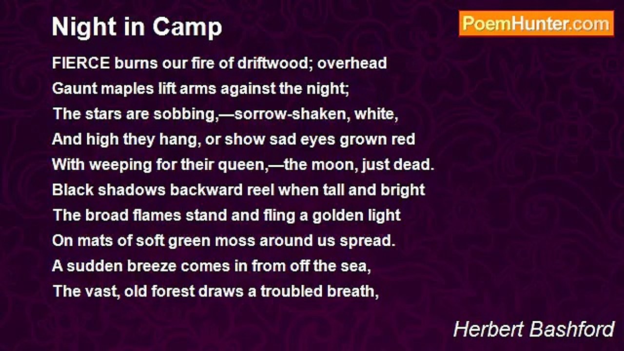 Herbert Bashford - Night in Camp