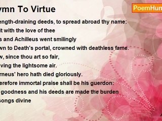 Aristotle - Hymn To Virtue