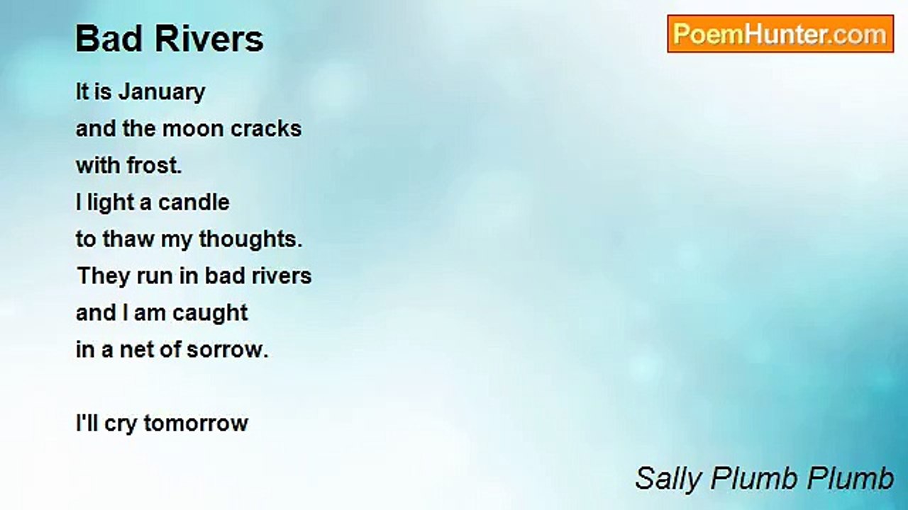 Sally Plumb Plumb - Bad Rivers