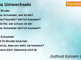 Gotthold Ephraim Lessing - Das Umwechseln