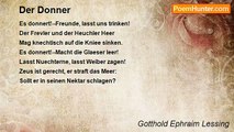 Gotthold Ephraim Lessing - Der Donner