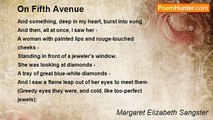 Margaret Elizabeth Sangster - On Fifth Avenue