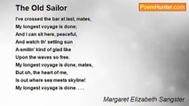 Margaret Elizabeth Sangster - The Old Sailor