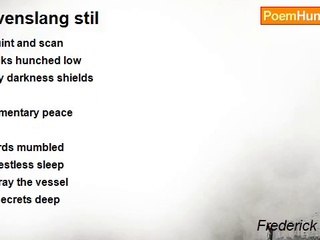 Frederick Kesner - levenslang stil