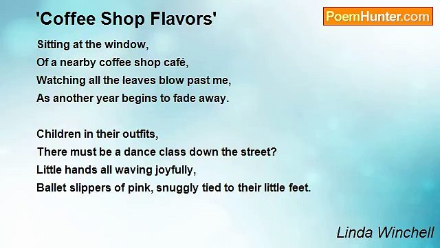 Linda Winchell - 'Coffee Shop Flavors'