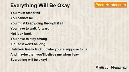 Kelli D. Williams - Everything Will Be Okay