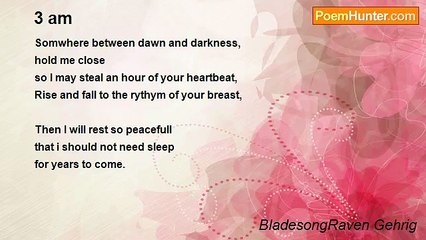 BladesongRaven Gehrig - 3 am