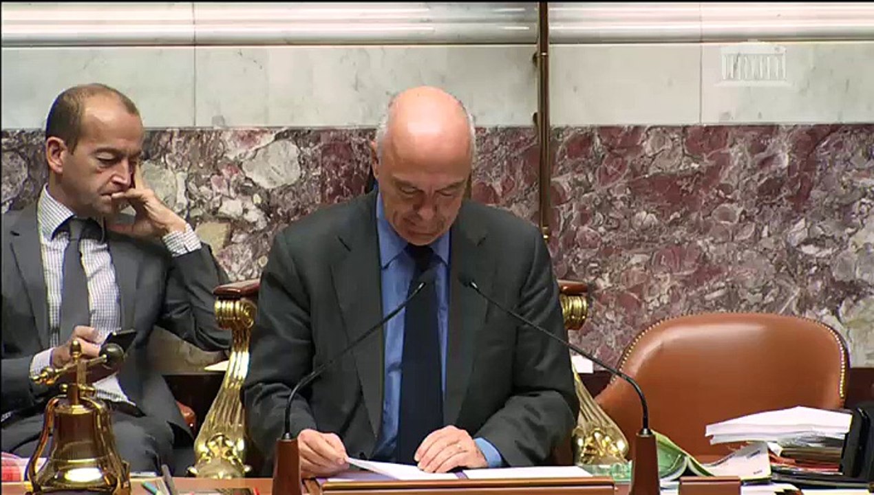 PLF 2015 - Egalité des territoires et Logement - Séance mercredi  novembre