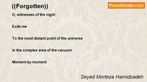 Seyed Morteza Hamidzadeh - ((Forgotten))