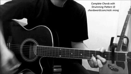 Nicki Minaj - Bed Of Lies Guitar Chords