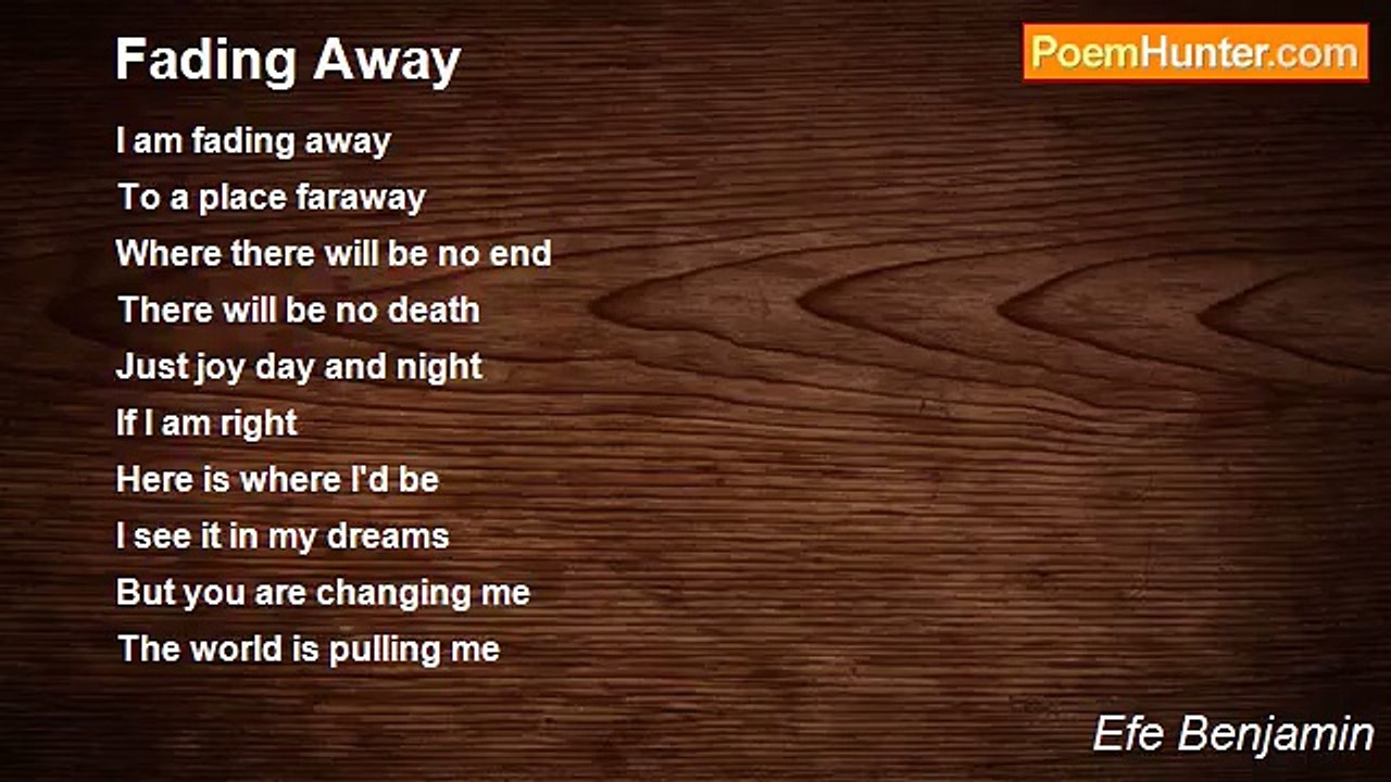 Efe Benjamin - Fading Away