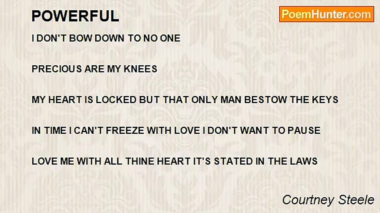 Courtney Steele - POWERFUL
