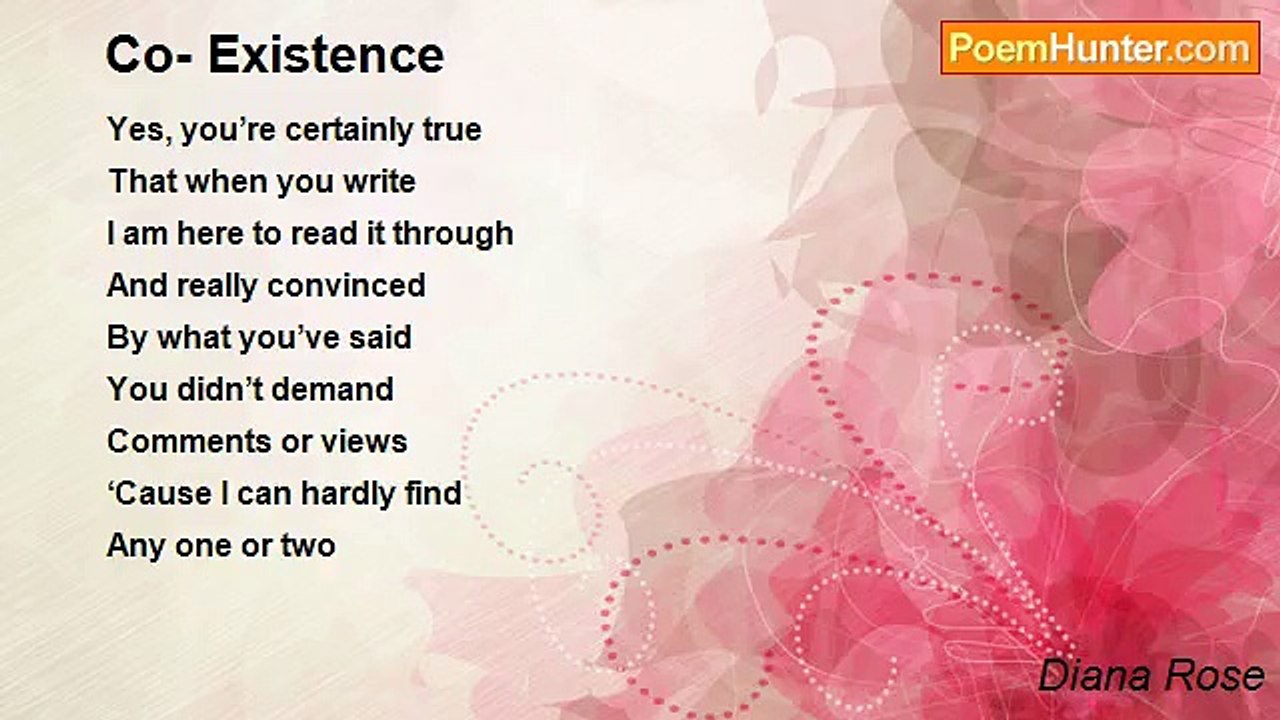 Diana Rose - Co- Existence