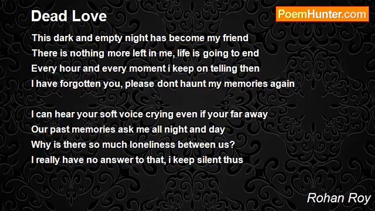 Rohan Roy - Dead Love
