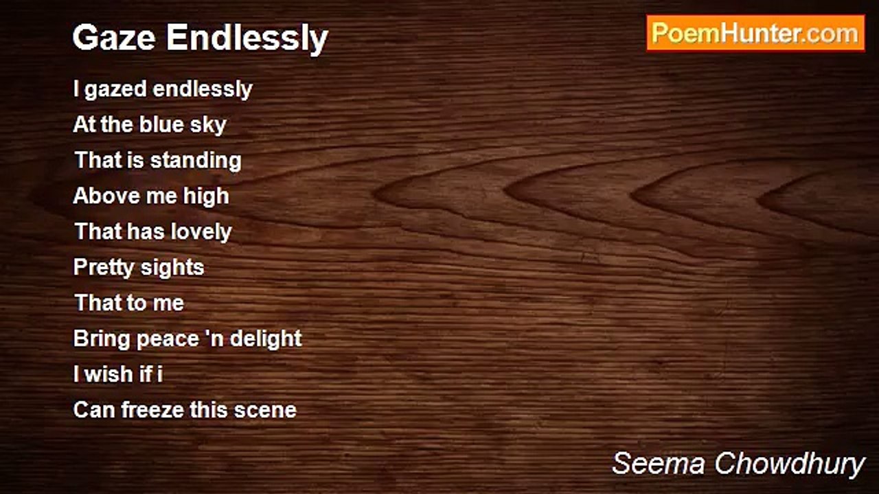 Seema Chowdhury - Gaze Endlessly