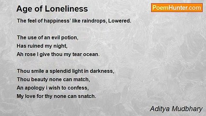 Aditya Mudbhary - Age of Loneliness