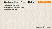 2bpositive 2bpositive - Captured Heart, Freed  -Haiku