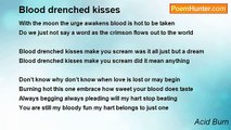 Acid Burn - Blood drenched kisses