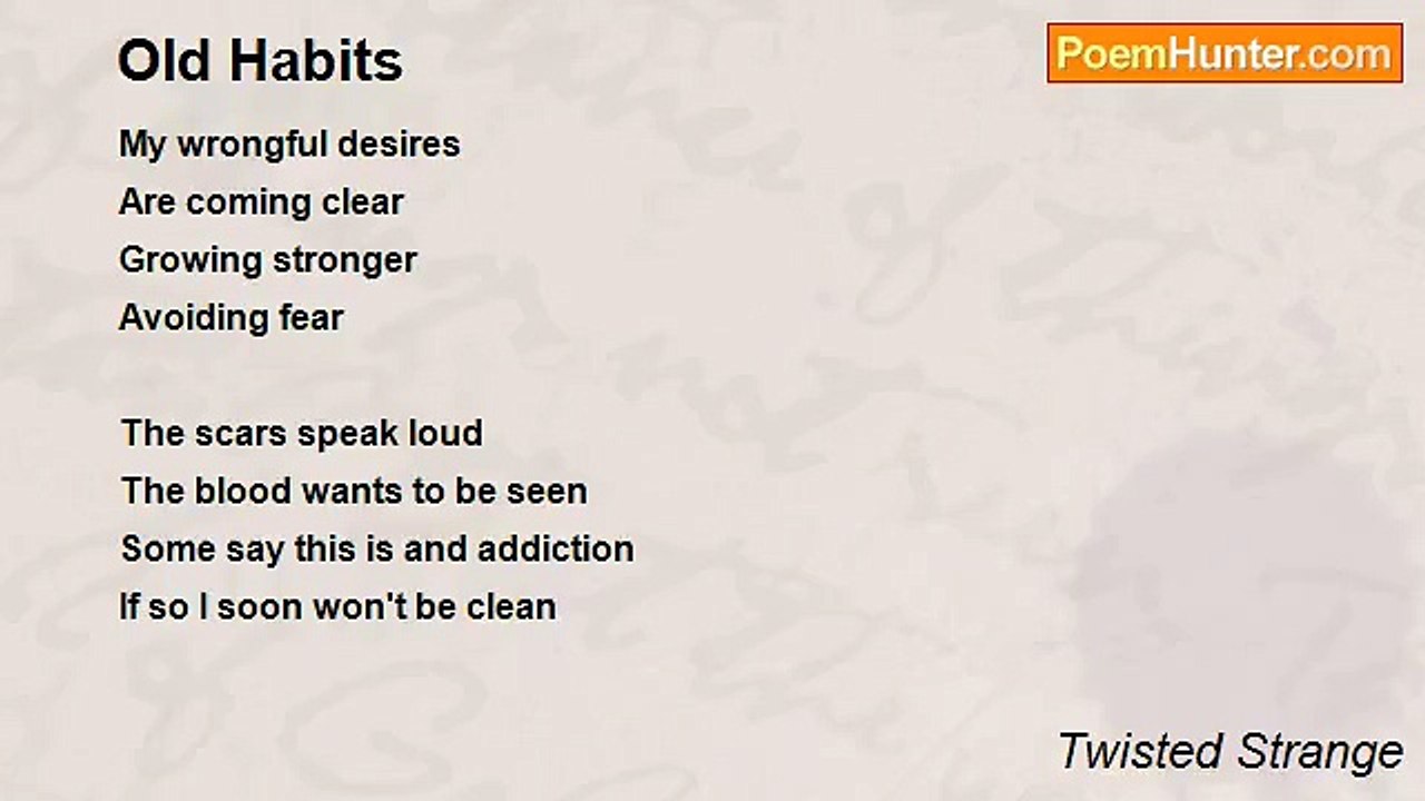 Twisted Strange - Old Habits