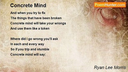 Ryan Lee Morris - Concrete Mind