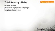 2bpositive 2bpositive - Total Anarchy  -Haiku