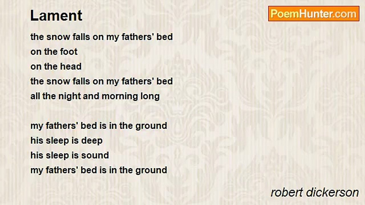 robert dickerson - Lament
